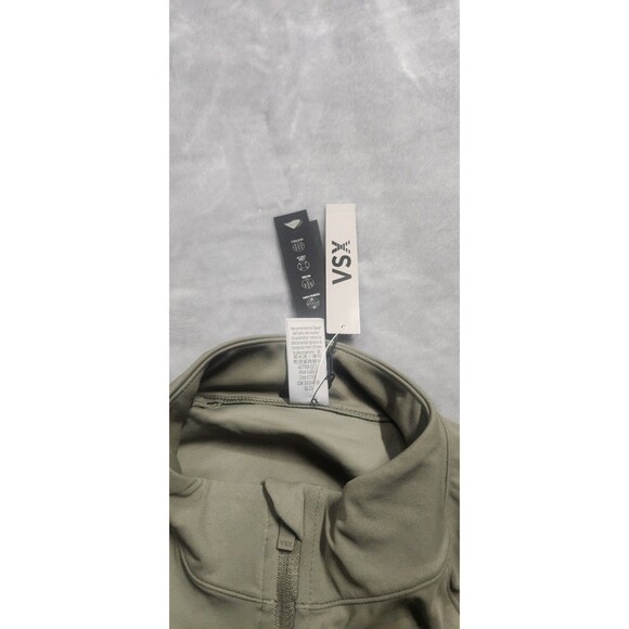 NWT Victoria's Secret Large Green VSX Elevate Full Zip Jacket - Picture 3 of 7